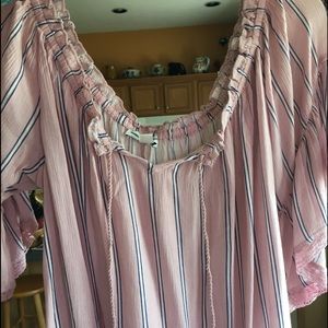 Off the shoulder shirt